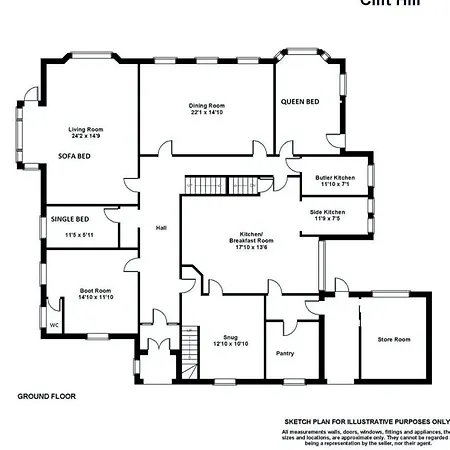 Finest Retreats - Edwardian - 9 Bed, Sleeping Up To 21 Holiday home